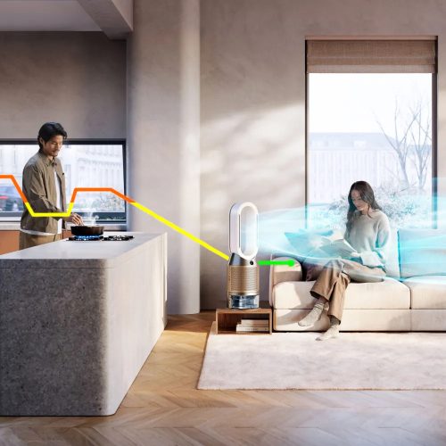 Dyson Purifier Humidify+Cool PH2 De-NOx (PH05) White/Gold (545007-01)