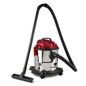   G3 Ferrari G90028 FUSTO RED Professzinális porszívó száraz vagy nedves felületek tisztításához, 1000 W, 20 literes tartállyal