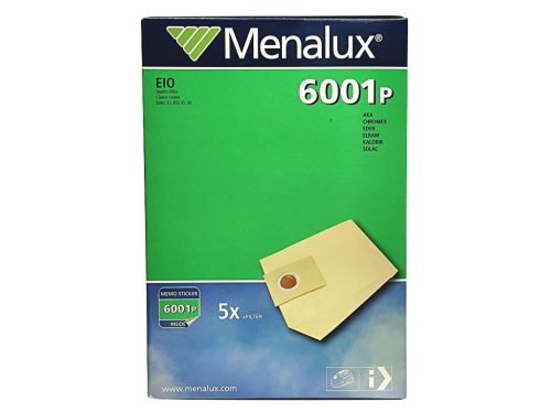 IZ-EIO40GY.1F MENALUX 6001P EIO STB. GYÁRI PAPÍR PORZSÁK (5DB+1FILTER/CSOMAG)