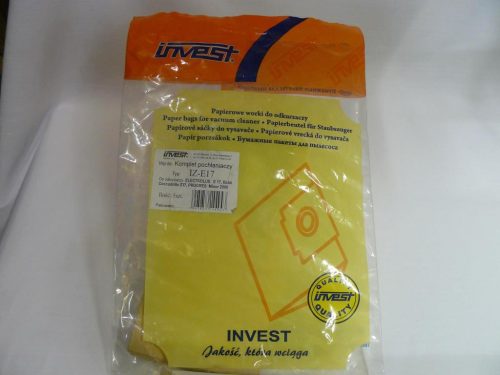 IZ-E17 INVEST AEG GR17 / ELECTROLUX E17 KOMPATIBILIS PAPÍR PORZSÁK (5DB/CSOMAG)