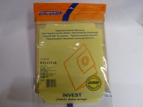 IZ-Y10 INVEST KOMPATIBILIS PAPÍR PORZSÁK (5DB/CSOMAG)