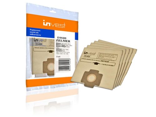 IZ-1010.0235 INVEST ZELMER METEOR KOMPATIBILIS PAPÍR PORZSÁK (5DB/CSOMAG)