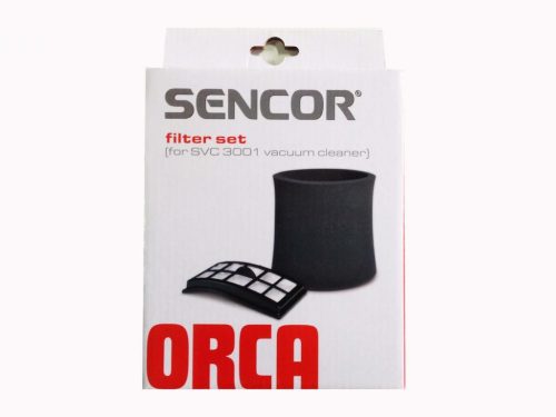 PORSZÍVÓ HEPA FILTER/SZŰRŐ KÉSZLET  SENCOR SVX030/ SVC 3001 ORCA WET&DRY PORSZÍVÓHOZ GYÁRI MOSHATÓ