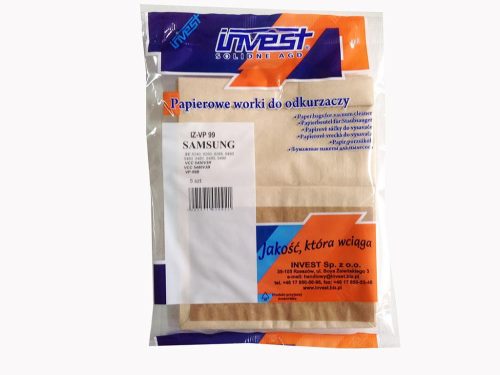 IZ-VP99 INVEST SAMSUNG VP99 / VP54 STB. KOMPATIBILIS PAPÍR PORZSÁK (5DB/CSOMAG)