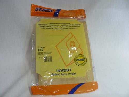 IZ-1404 INVEST ETA TAKARÍTÓGÉP 1441 / 2404 / 3404 KOMPATIBILIS PAPÍR PORZSÁK (5DB/CSOMAG)