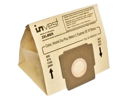 IZ-2000/321 IZ-321.0081 ZELMER FLIP COBRA STB.  KOMPATIBILIS PAPÍR PORZSÁK (5DB/CSOMAG)