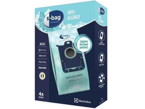 IZ-E5/PH5GY04S ELECTROLUX / AEG / PHILIPS S-BAG ANTI-ALLERGY E 206S GYÁRI MIKROSZÁLAS PORZSÁK (4DB/CSOMAG)