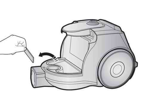 PORSZÍVÓ MOTORVÉDŐ SZŰRŐ SAMSUNG SC 4330 / SC 4370 / DJ6300671A GYÁRI