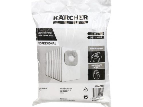 IZ-KT7/T8GYS.10 KARCHER T 7/1 CLASSIC / T 8/1 L GYÁRI MIKROSZÁLAS PORZSÁK (10DB/CSOMAG) 6.904-084.0