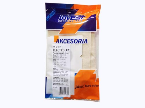 IZ-E6WP INVEST ELECTROLUX XIO VÁSZON (TEXTIL) PORZSÁK