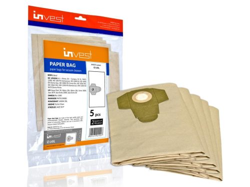 IZ-L4XL INVEST JAZZ IPARI MAGAS KOMPATIBILIS PAPÍR PORZSÁK (5DB/CSOMAG)