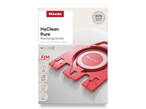 IZ-M5/M6GYS MIELE HYCLEAN PURE F/J/M GYÁRI MIKROSZÁLAS PORZSÁK (4DB+2FILTER/CSOMAG)