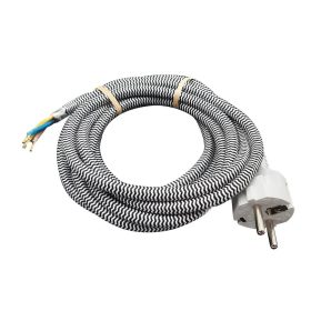   VASALÓ HÁLÓZATI CSATLAKOZÓKÁBEL / VASALÓZSINÓR 3 MÉTER 26V/16A (3X1.5MM²)