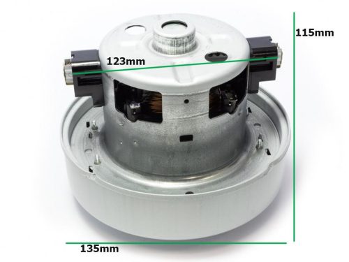UNIVERZÁLIS PORSZÍVÓ MOTOR 1600W 45 FOKOS FELFOGATÁSSAL (CSŐRÖS) / SAMSUNG DJ3100005H GYÁRI (GA4490)