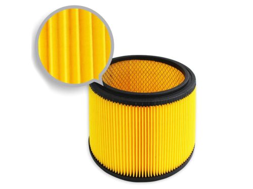 PORSZÍVÓ KOMPATIBILIS HEPA FILTER / MOTORVÉDŐ SZŰRŐ HENGERES EINHELL FEDÉL NÉLKÜL! (23.511.13 HELYETT)