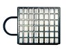 PORSZÍVÓ HEPA FILTER VORWERK KOBOLD VK130 / VK131 / VK 131SC (KIMENETI) H12