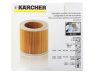 PORSZÍVÓ HEPA FILTER / MOTORVÉDŐ SZŰRŐ HENGERES KARCHER A2004 STB. 2.863-303.0 (6.414-552.0 HELYETT) GYÁRI