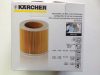 PORSZÍVÓ HEPA FILTER / MOTORVÉDŐ SZŰRŐ HENGERES KARCHER A2004 STB. 2.863-303.0 (6.414-552.0 HELYETT) GYÁRI