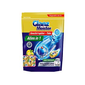   GLANZ MEISTER MOSOGATÓGÉP TABLETTA CITROMOS ALL IN ONE (90DB/CSOMAG)