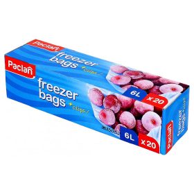   PACLAN MÉLYHŰTŐZACSKÓ DOBOZOS 6LITERES (20DB/CSOMAG) 30CMX46CM+CLIPS
