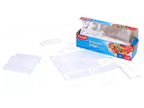 PACLAN MÉLYHŰTŐZACSKÓ DOBOZOS 3LITERES (30DB/CSOMAG) 25CMX32CM+CLIPS