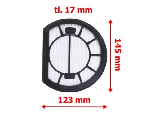 PORSZÍVÓ HEPA FILTER ELECTROLUX ECC21-2IW / H10 140200268013 GYÁRI