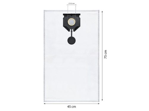 IZ-K25SP IPARI KARCHER NT 40/1 TACT L / AP L / NT 50/1 TACT L / AP L KOMPATIBILIS MIKROSZÁLAS PORZSÁK 40-50L 5DB/CSOMAG) / (2.889-155.0)