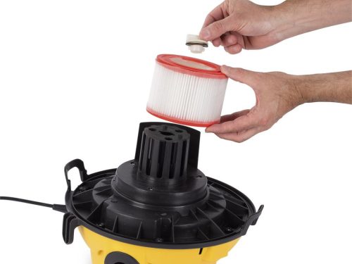 PORSZÍVÓ HEPA FILTER / MOTORVÉDŐ SZŰRŐ HENGERES POWERPLUS POWX 320 / 134.084.06 GYÁRI MOSHATÓ