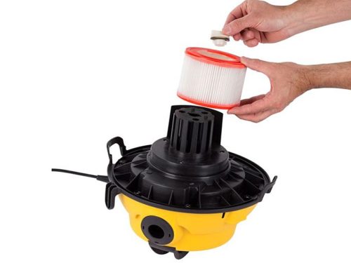 PORSZÍVÓ HEPA FILTER / MOTORVÉDŐ SZŰRŐ HENGERES POWERPLUS POWX 321 / 134.085.06 GYÁRI MOSHATÓ