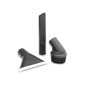   PORSZÍVÓ UNIVERZÁLIS SZÍVÓFEJ SZETT Ø32MM 3DB/CSOMAG (1DB KÁRPIT SZÍVÓFEJ, 1DB RÉSSZÍVÓFEJ, 1DB KÖRKEFÉS SZÍVÓFEJ)