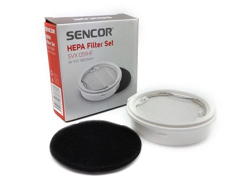 PORSZÍVÓ HEPA FILTER / SZŰRŐ KÉSZLET SENCOR SVX051HF / SVC 9829WH PORSZÍVÓHOZ GYÁRI