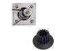 UNIVERZÁLIS KENYÉRSÜTŐ MOTOR FOGASKERÉK SZETT 15 FOGSZÁM / (1 DB FOGASKERÉK+1DB ALÁTÉT+1DB ZÉGERGYŰRŰ) DELONGHI KW713595 / ETA U.GY