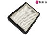 PORSZÍVÓ HEPA FILTER ECG VP 3105 S / VP 3182 S GYÁRI
