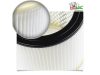 PORSZÍVÓ KOMPATIBILIS HEPA FILTER / MOTORVÉDŐ SZŰRŐ HENGERES ZÁRT KRAFT & MAUK  K-402D MOSHATÓ