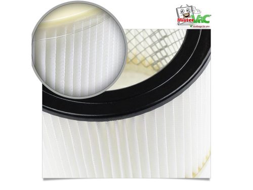 PORSZÍVÓ KOMPATIBILIS HEPA FILTER / MOTORVÉDŐ SZŰRŐ HENGERES ZÁRT KRAFT & MAUK  K-402D MOSHATÓ