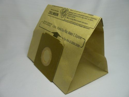 IZ-2000.0280 INVEST ZELMER 2000 KOMPATIBILIS PAPÍR PORZSÁK (5DB+2FILTER/CSOMAG)