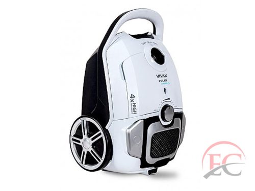 VIVAX VC-7004A szuper csendes porzsákos porszívó Fehér / 700W / (E602)