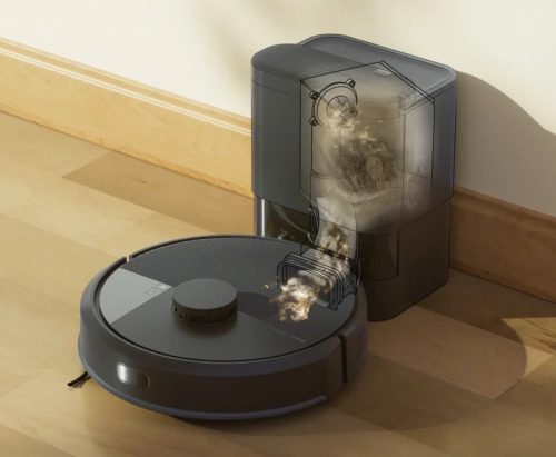 iRobot Roomba Combio 105 robotporszívó AutoEmpty™ dokkolóval, fekete